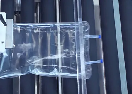 Máquina de prueba de fugas para bolsas intravenosas 