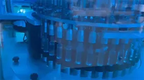 Máquina de inspección automática compacta de ampollas y viales