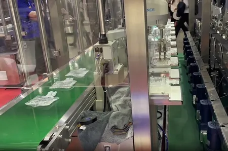Máquina automática de inspección de bolsas intravenosas 