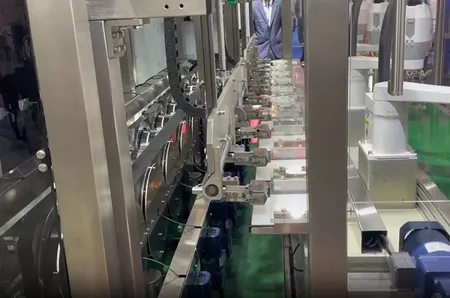 Máquina automática de inspección de bolsas intravenosas 