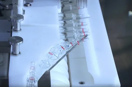 Máquina de prueba de fugas para ampollas y viales