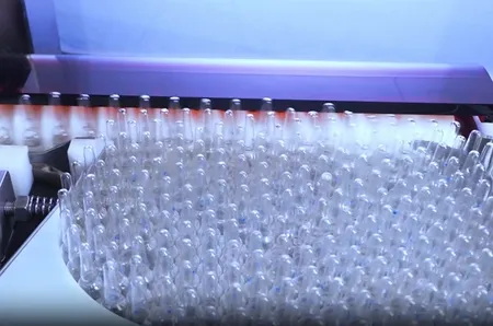 Máquina automática de inspección y prueba de fugas para ampollas y viales